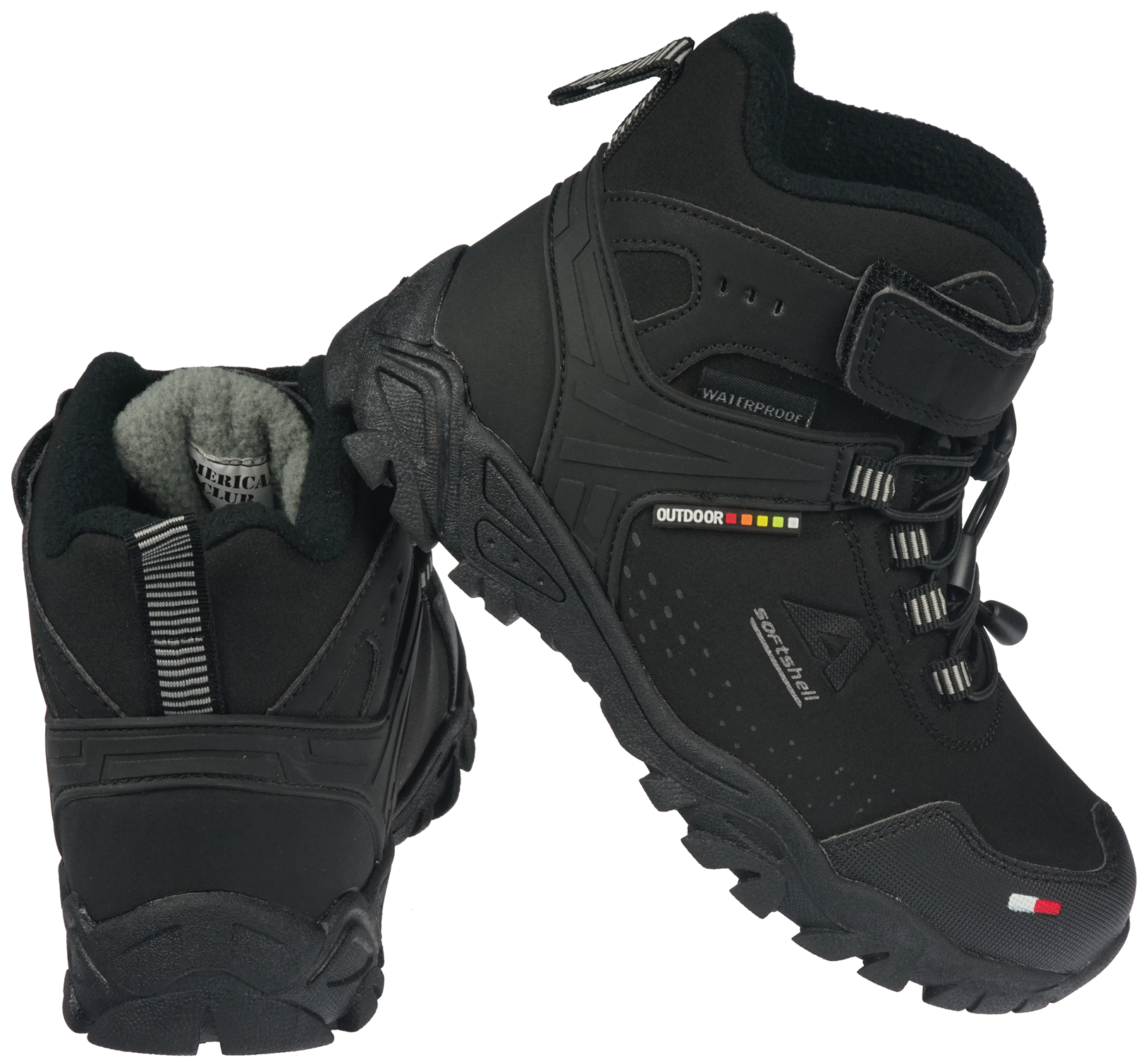 Buty zimowe chłopięce American Club WT-65BL