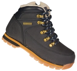 Zimowe buty dziecięce American Club trapery dziecięce BK152619NA granatowe