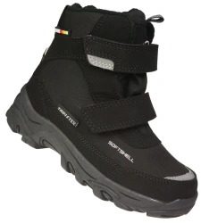 Dziecięce trapery zimowe American Club CSN60BL czarne