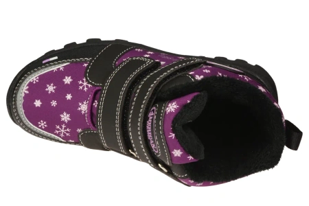 Dziecięce buty zimowe American Club BRL129PU fioletowe