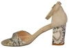 Eleganckie Sandały damskie Sergio Leone DSK873SZWA szare