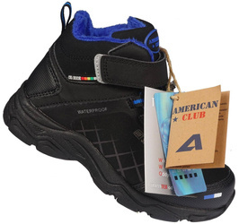 Dziecięce zimowe buty American Club HL-28BLRO