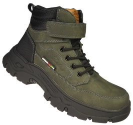 Dziecięce buty zimowe American Club CXD159KH khaki