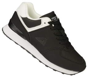 Damskie buty sportowe American Club damskie sneakersy DHA91BL czarne