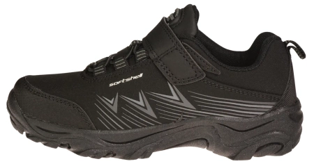 Dziecięce buty trekkingowe SOFTSHELL American Club CWT246BL czarne