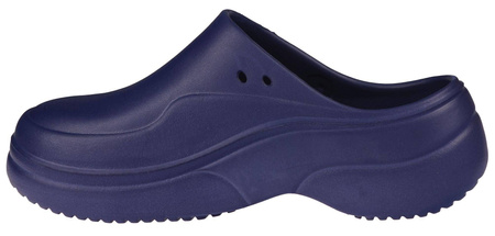 Damskie klapki chodaki American Club DNH-73/24 w kolorze grantowym 
