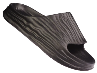 Młodzieżowe klapki basenowe Sport D903ABL czarne