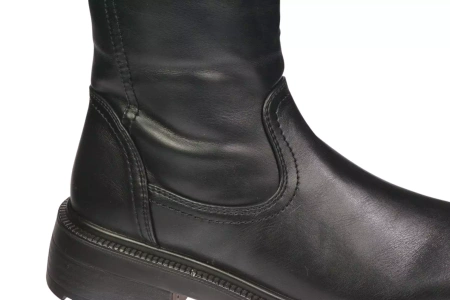 Damskie obuwie zimowe buty damskie Skotnicki DB-3/203BL czarne
