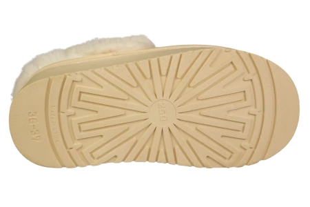 Damskie pantofle firmy Jomix D51255BE w kolorze beżowym