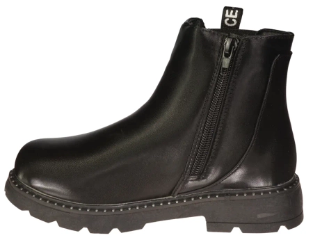 Dziecięce buty przejściowe American Club CXD64BL czarne