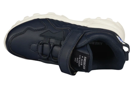 Dziecięce buty sportowe American Club sneakersy dziecięce CAA17NA granatowe