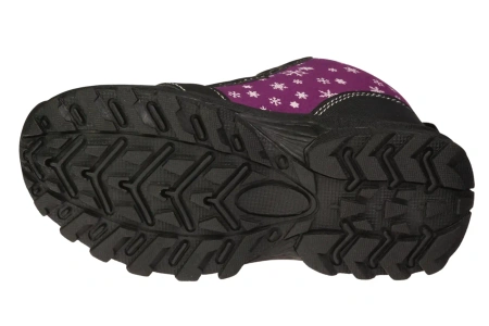 Dziecięce buty zimowe American Club BRL129PU fioletowe