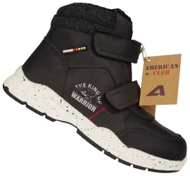 Zimowe buty dziecięce American Club CXD-97BL