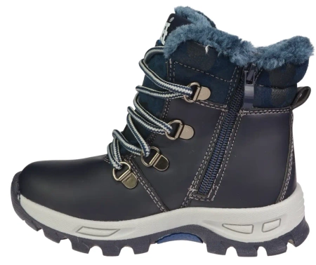 Dziecięce zimowe buty Clibee BH-131BU granatowe