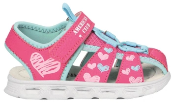 Sandały dziecięce American Club BRL-113PI różowe