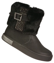 Dziecięce buty zimowe American Club CGC25 czarne