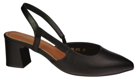 Eleganckie sandały damskie Sergio Leone DSK472CZ czarne