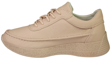 Skórzane buty sportowe damskie Sergio Leone DSP013FRO różowe
