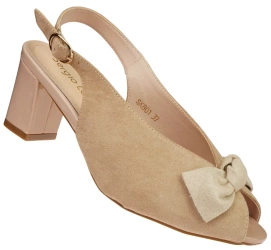 Sandały damskie Sergio Leone DSK801BE beżowe