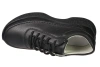 Skórzane buty sportowe damskie Sergio Leone DSP013FCZ czarne