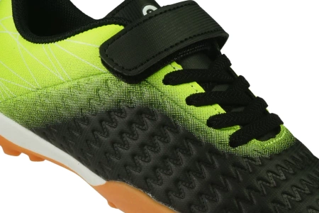 Turfy dziecięce buty na orlik Apawwa CX2604RBL czarno zielone 