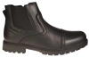Eleganckie męskie skórzane buty zimowe American Club MCY131BL czarne