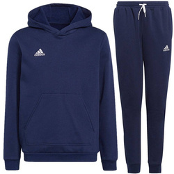 Dres dziecięcy Adidas Entrada 22 komplet granatowy