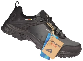 Męskie buty trekkingowe American Club WT-170/24 szare buty sportowe