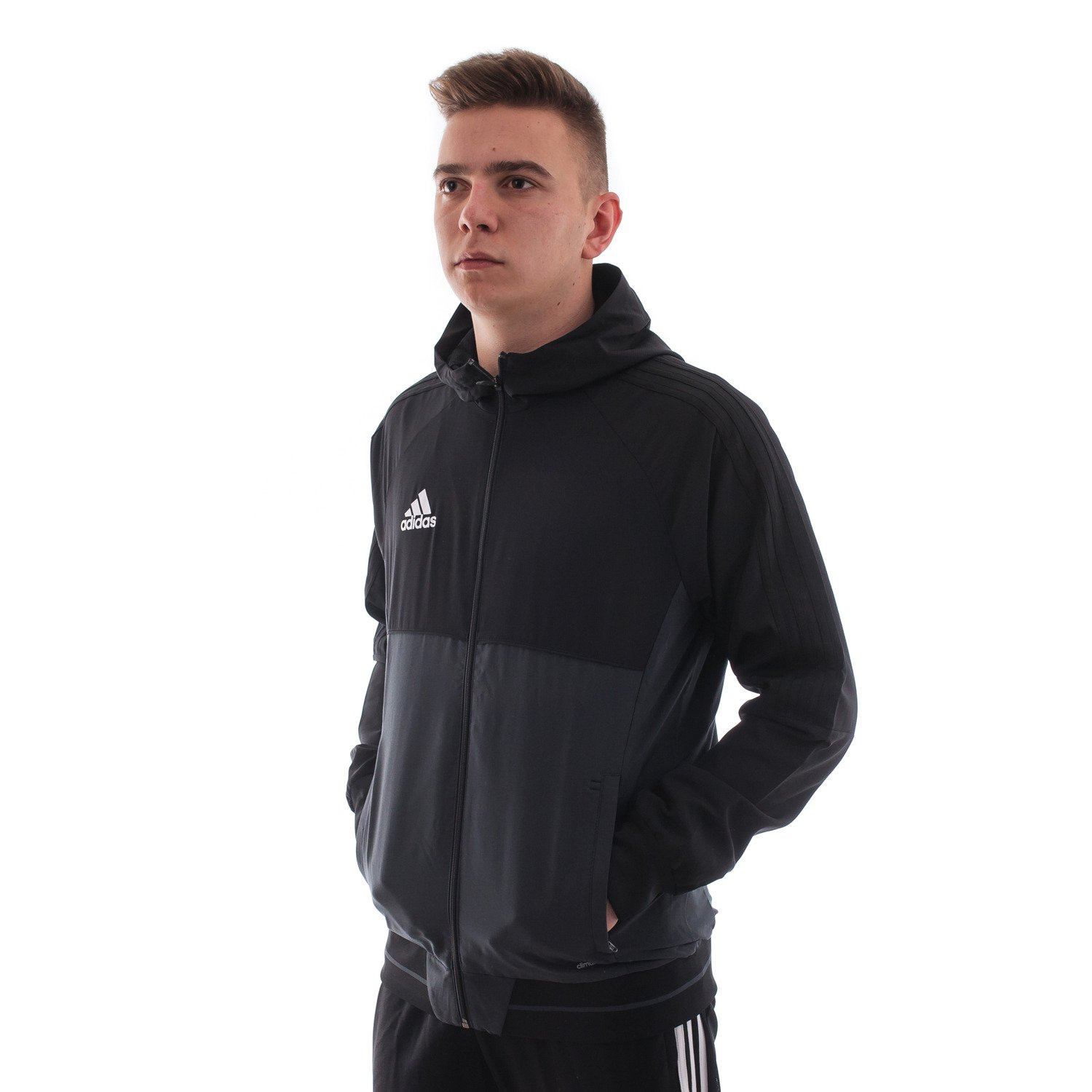 Kurtka meska wiatrowka kaptur tiro 17 ay2856 (Adidas