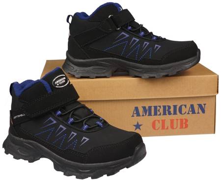 Buty zimowe dziecięce American Club SN-35BLRO