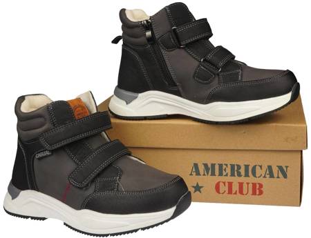 Buty zimowe dziecięce American Club XD-70BL