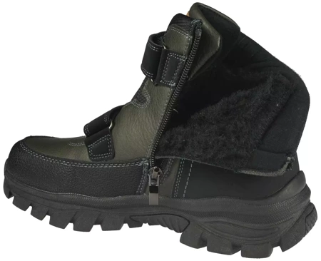 Dziecięce buty zimowe American Club CXD138/24BL czarne