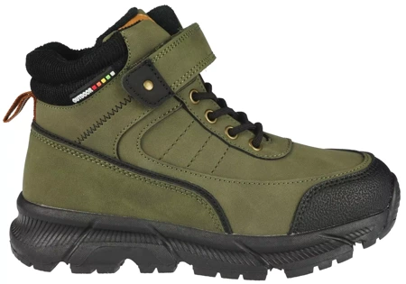 Dziecięce buty zimowe American Club CXD142/24KH khaki