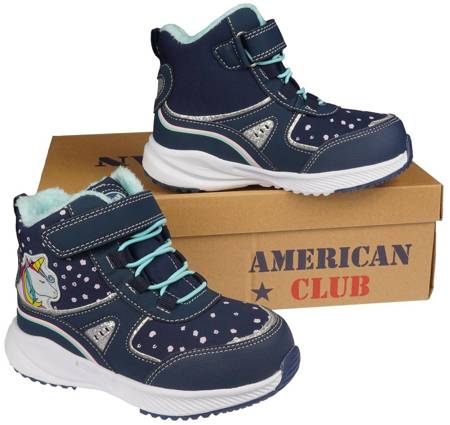 Dziecięce zimowe buty American Club RL-92NA