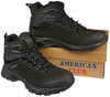 Zimowe buty męskie nadwymiarowe American Club NWT53/23BL czarne